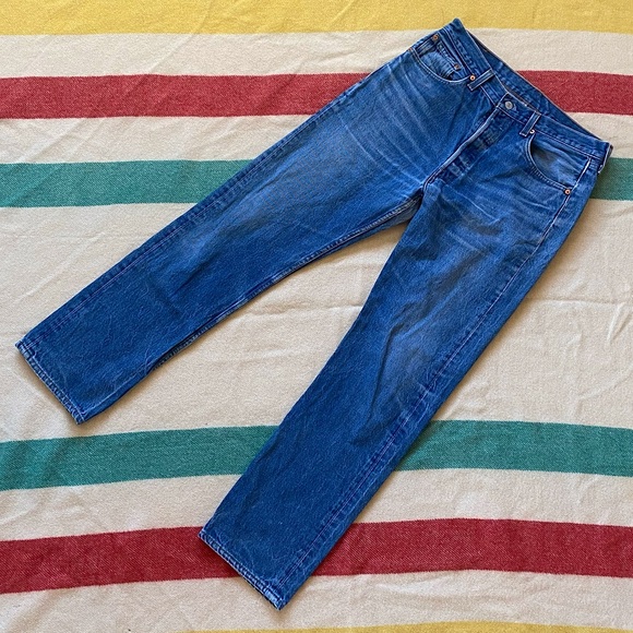 VTG 90’s LEVIS 501xx JEANS - Picture 4 of 9
